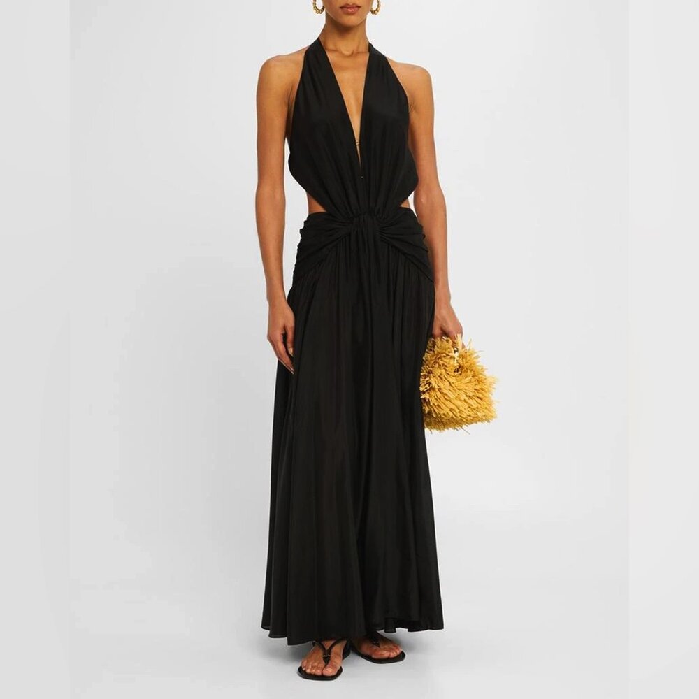 zimmermann rhiannon corset midi dress | Dresses | Zimmermann Floral dress Size:US14-UK16-EUR44 light blue dresses Sequin Long Bridesmaid Dress